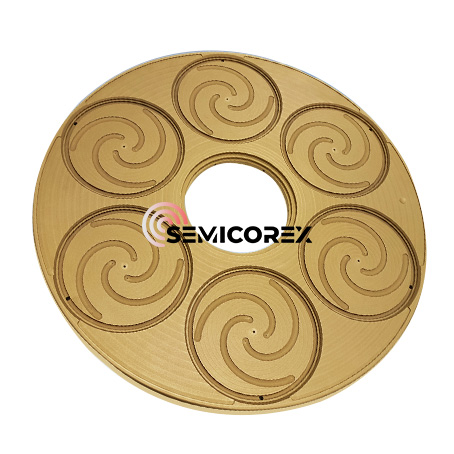 CVD TaC-kattega sustseptor