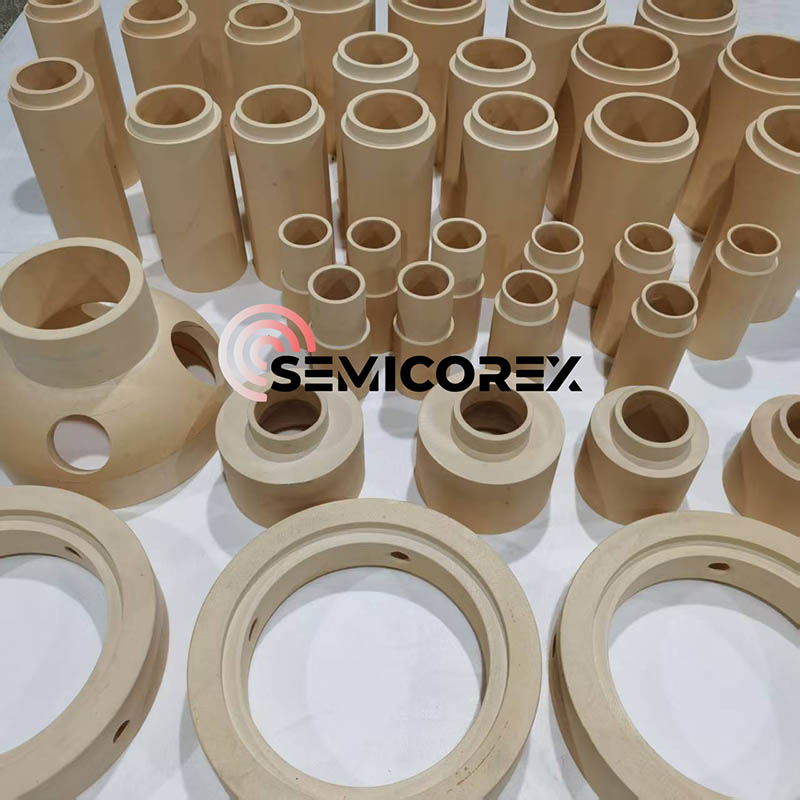 Sulatatud tsirkooniumoksiidi osad