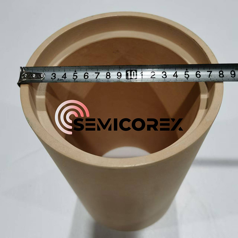 Sulatatud tsirkooniumoksiidi torud